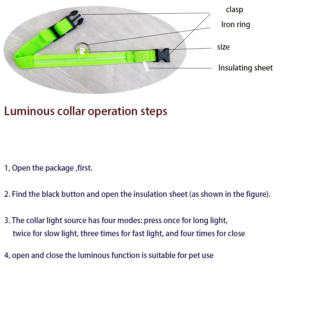 Lumi Leash™ – LED Safety Dog Leash